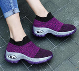 Women's Walking Shoes Sock Sneakers