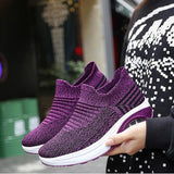 women's elastic lightweight breathable sneakers