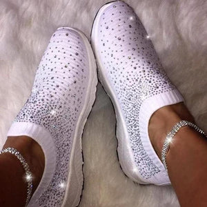 Crystal Slip on sneakers For Women