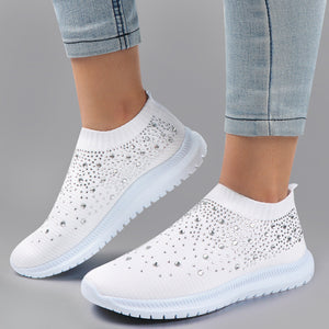 Crystal Slip on sneakers For Women